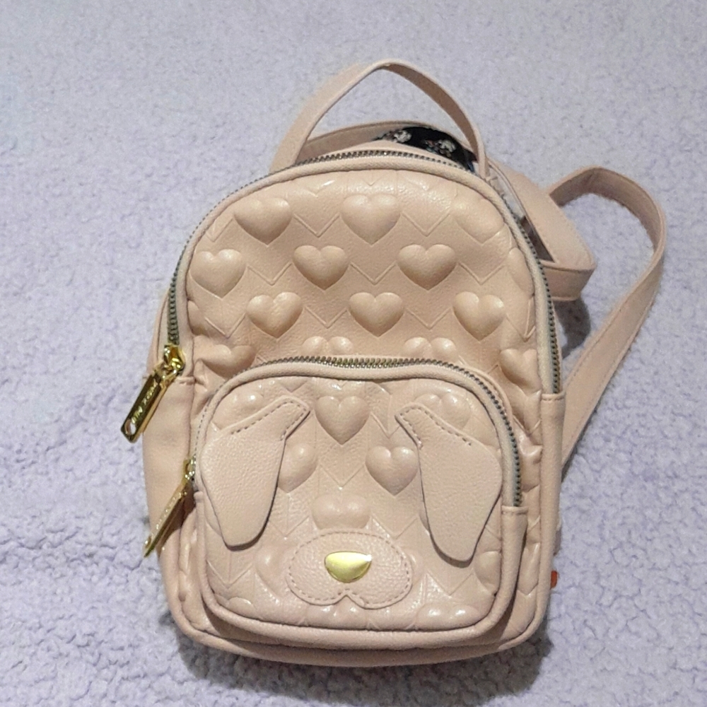 Betsey Johnson Puppy Mini Backpack